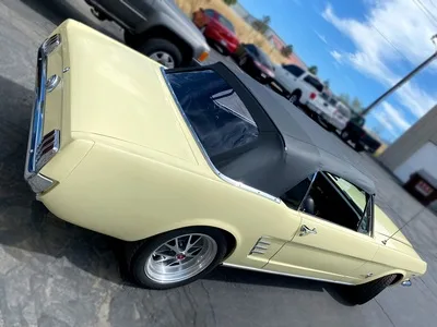 66 Ford Mustang Convertible Top