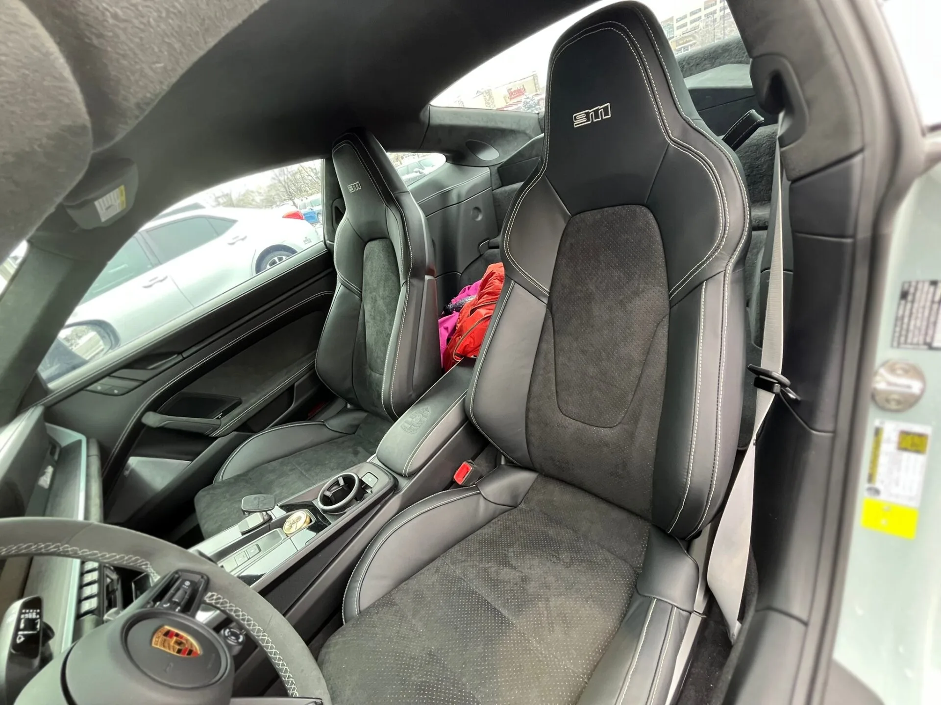 2024 Porsche Dakar Alcantara Leather Seats